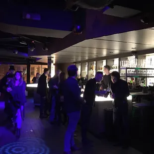 Just opened. Bar area.