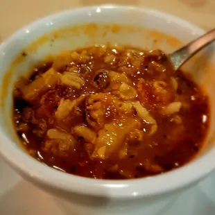 A Spoonful of Stuffed Pepper Soup