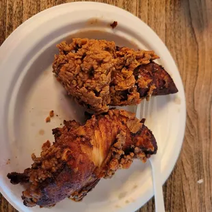 Pathetic excuse for chicken tenders