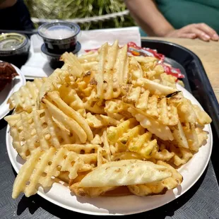 Pretty good waffle fries