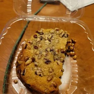 Chocolate Chip Pecan Cookie, loaded with nuts!