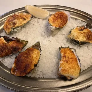 Oysters Rockefeller