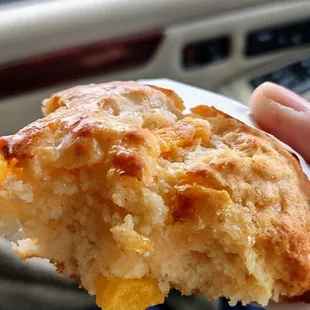 Peach scone!!