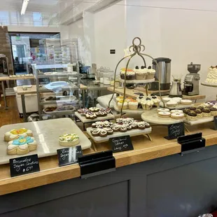 Case of desserts