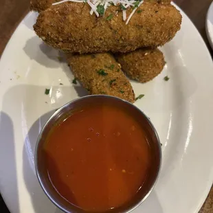 Fried mozzarella