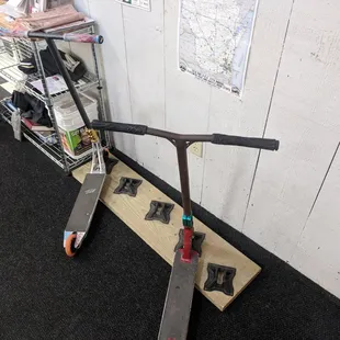 Scooter parking!