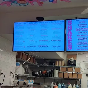 a view of a restaurant kitchen