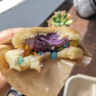 How gorgeous is this Ube ice cream
