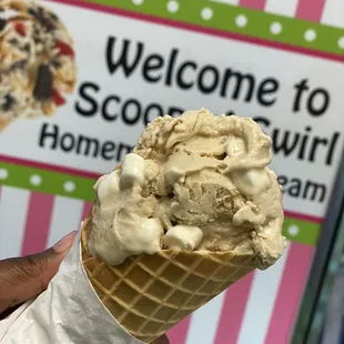 Coffee w/ marshmallow