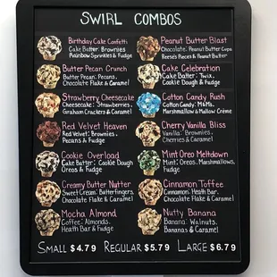 Swirl combos