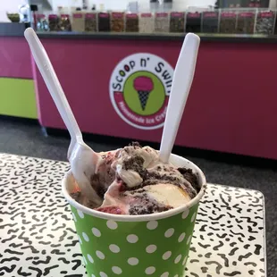 Large cherry vanilla bliss $7.49