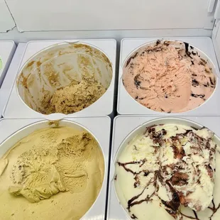 Ice cream flavors