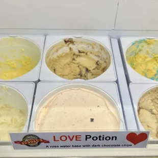 Special seasonal flavors