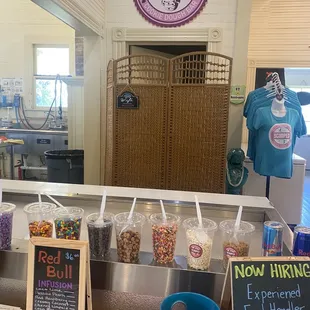 Overview of the toppings