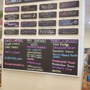 Flavor board