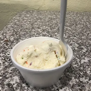 Birthday Cake Ice cream