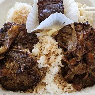 Teri Hamburger Plate w/Mac