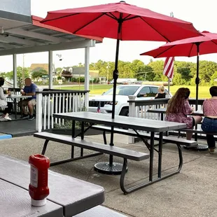 Outdoor seating