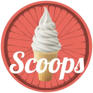 an ice cream cone with whipped topping