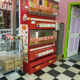 The jelly bean dispenser