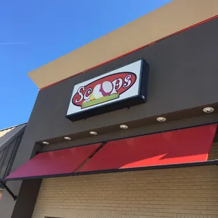 the outside of the building