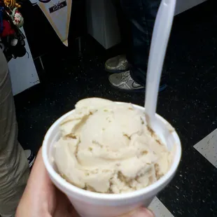 coffee + hazelnut flavor