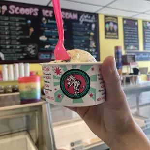 Peanut butter cookie dough