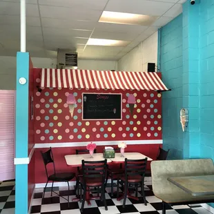 Indoor Seating Area