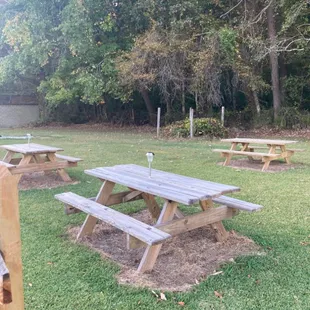 Outdoor seating!