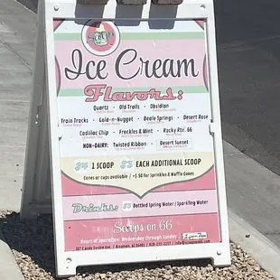 Their flavors, prices and hours!