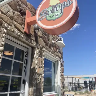 Outside of the building