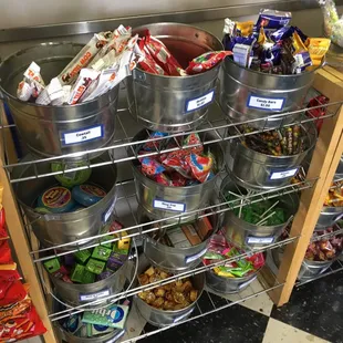 They sell candy here too