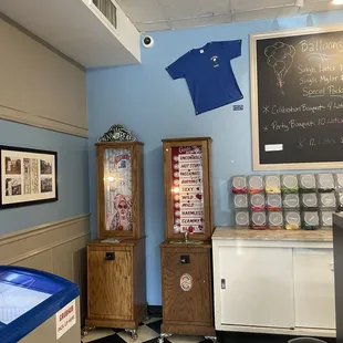 an ice cream parlor