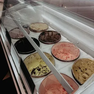 Hand dipped ice cream