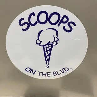 Scoops ice cream