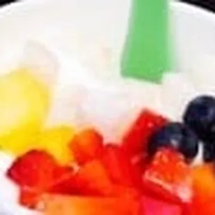 The elusively delicious Euro Tart froyo with fresh fruit!!!