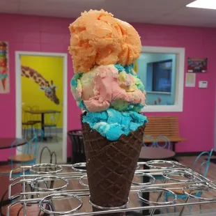 1 scoop, 2 scoopz, 3 scoopz, MORE... The sky's the limit!
