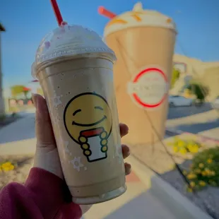 Yummy Blended peppermint mocha