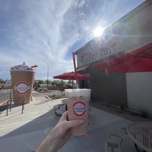 Strawberry banana smoothie