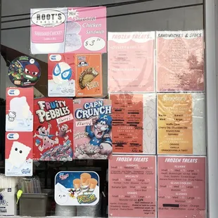 Special menu