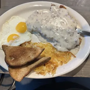 Chicken fried chicken