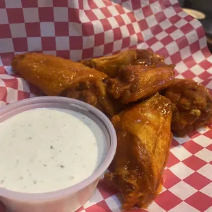 Hot Buffalo Chicken Wings