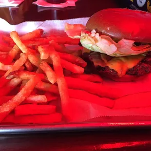 The fries were yummy but would have been awesome with better ketchup.