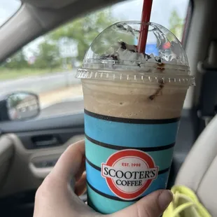 Peanut butter crunch blender