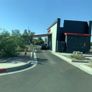 sushi and sashimi, outside