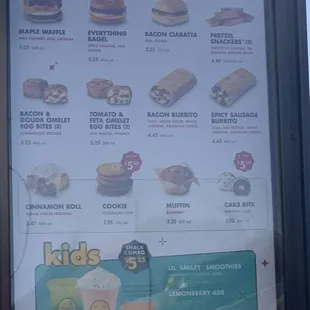 menu, sushi and sashimi