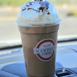 Med turtle Latte extra espresso shot $6.99