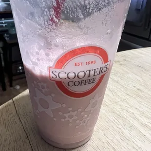 Strawberry banana smoothie
