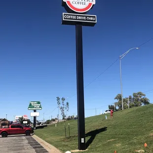 Scooter's Coffee, MWC:  Outside Sign