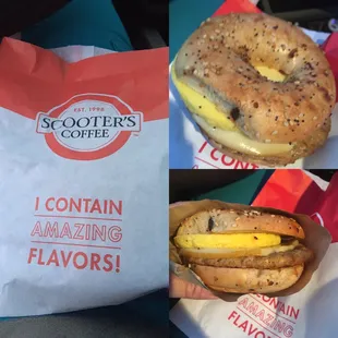 Got an everything bagel this morning...really good!!